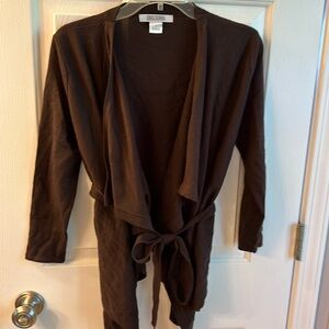 Very good condition belted sweater